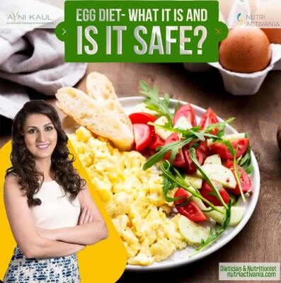 Egg Diet- What It Is and Is It Safe? Explains India’s Dietician Avni Kaul