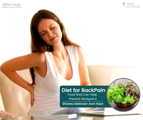 Do You Know Improving Your Diet Can Help Prevent Backpains?