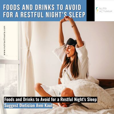 food and drinks to avoid before bed
