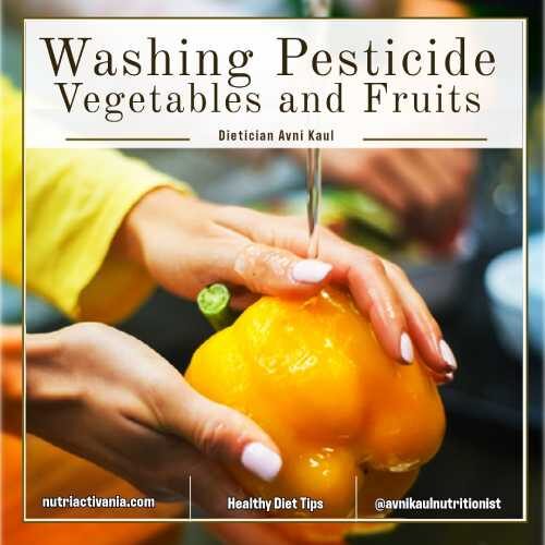 How to Remove Pesticides from Your Vegetables and Fruits?